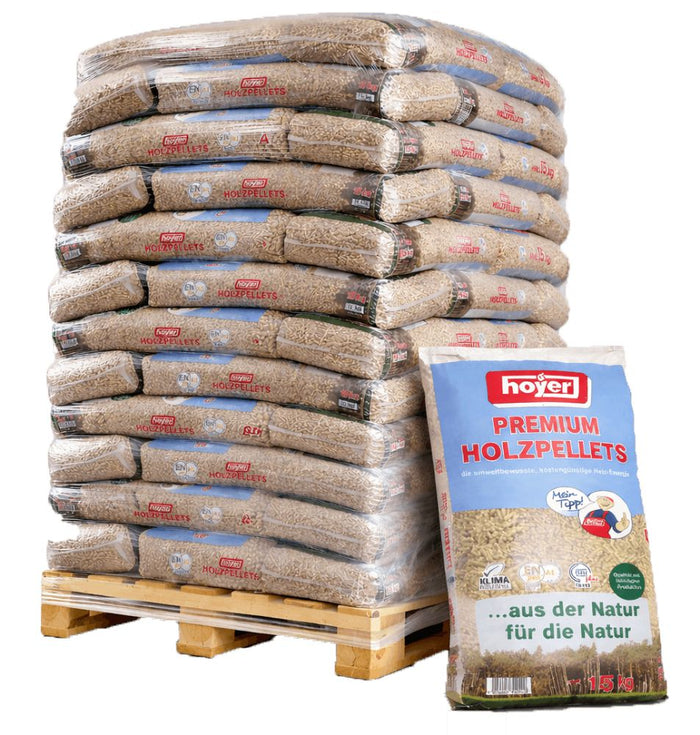 Granulés Hoyer ENplus A1 fabriqués en Allemagne – 990 kg – 6 mm