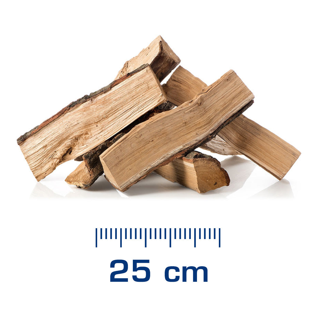 Mistura de madeiras duras m³ aparente a granel (SRM) - 25cm - a granel