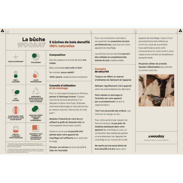 Toros prensados Premium – 96 pacotes de 5 – palete aprox. 925 kg