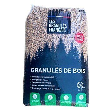 Pellets franceses – 63 sacos (945 kg)