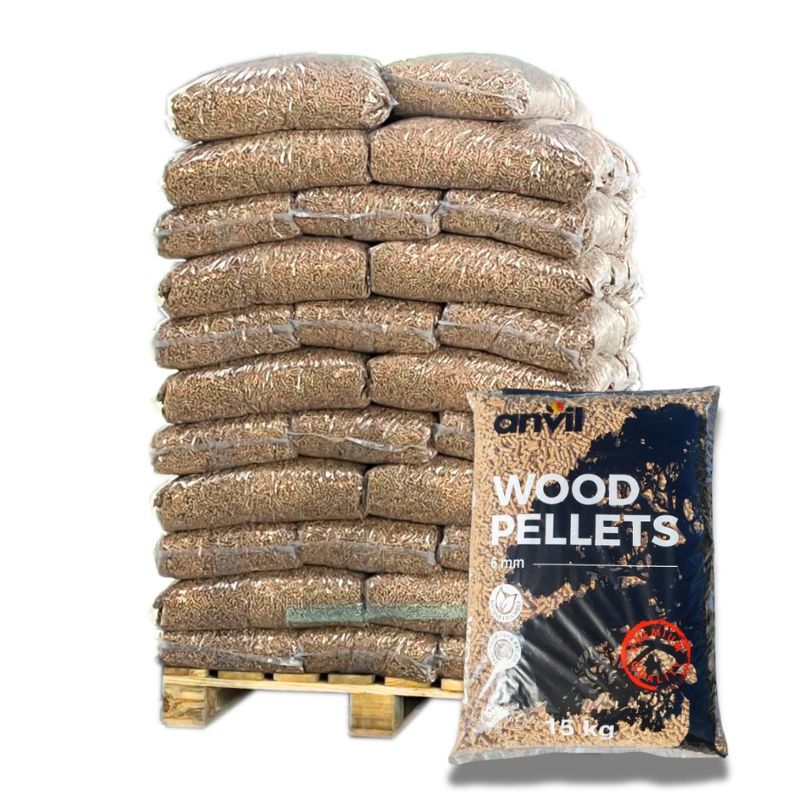 Pellets ANVIL – palete de 70 sacos – ENplus A1