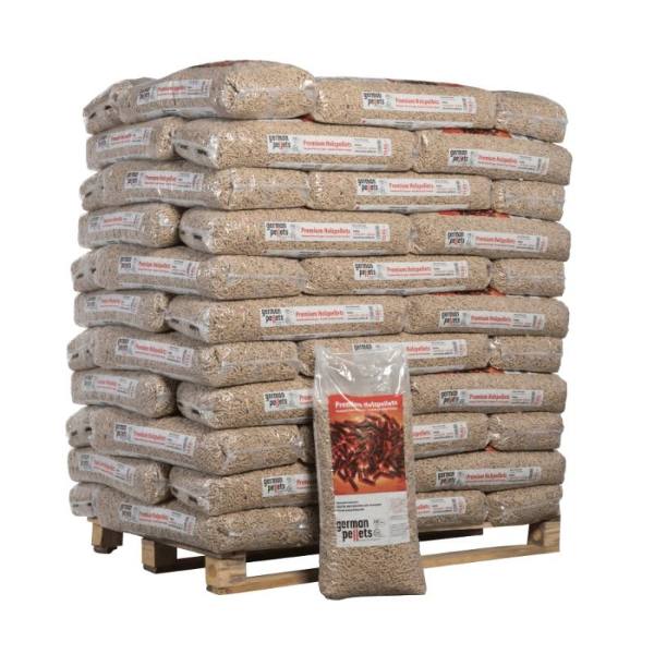 Granulés GERMAN PELLETS – palette de 66 sacs de 15 kg